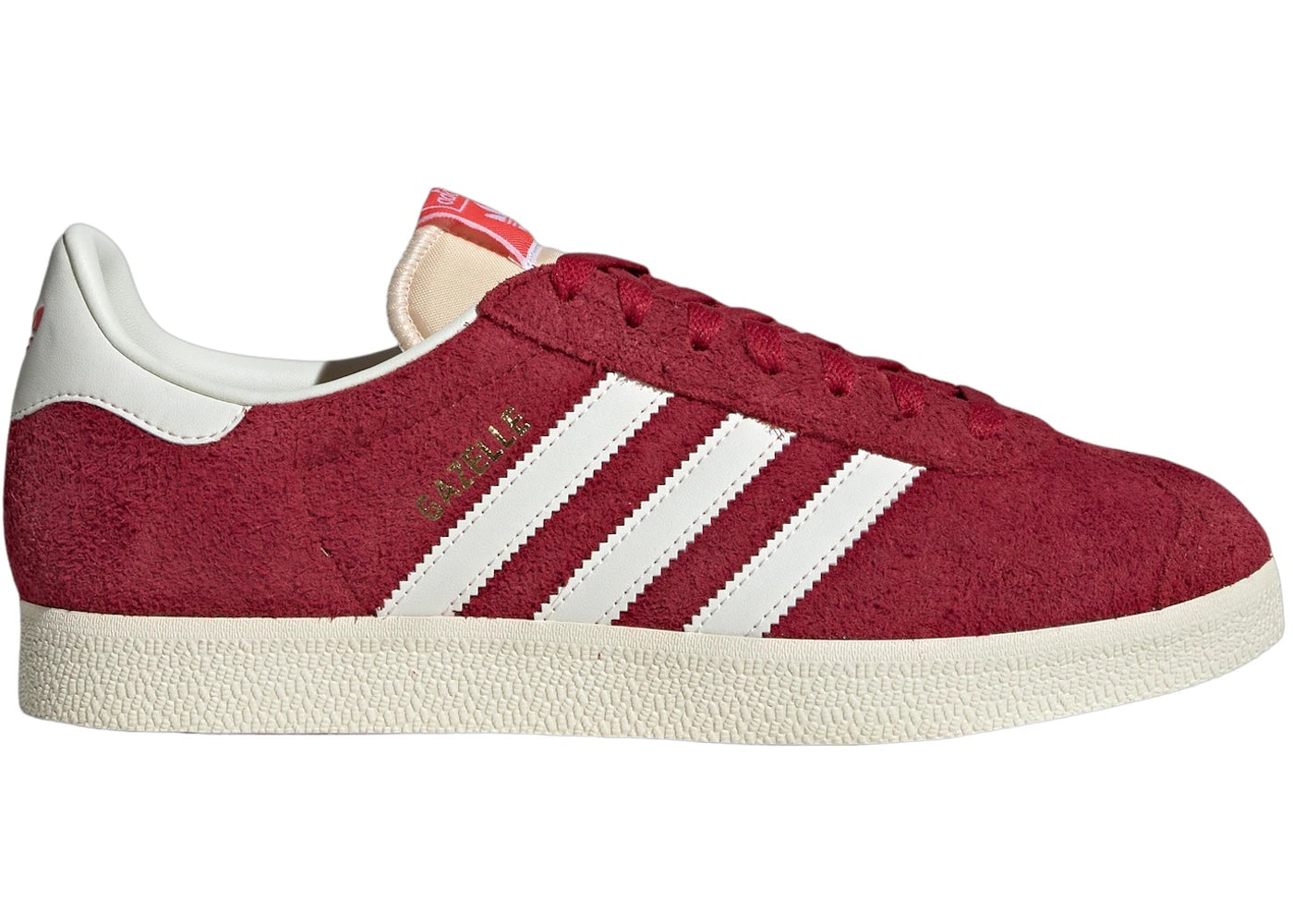 adidas Gazelle Team Victory Red Off White Cream White - vue 360
