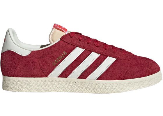 adidas Gazelle Team Victory Red Off White Cream White sneakers - authentic adidas shoes