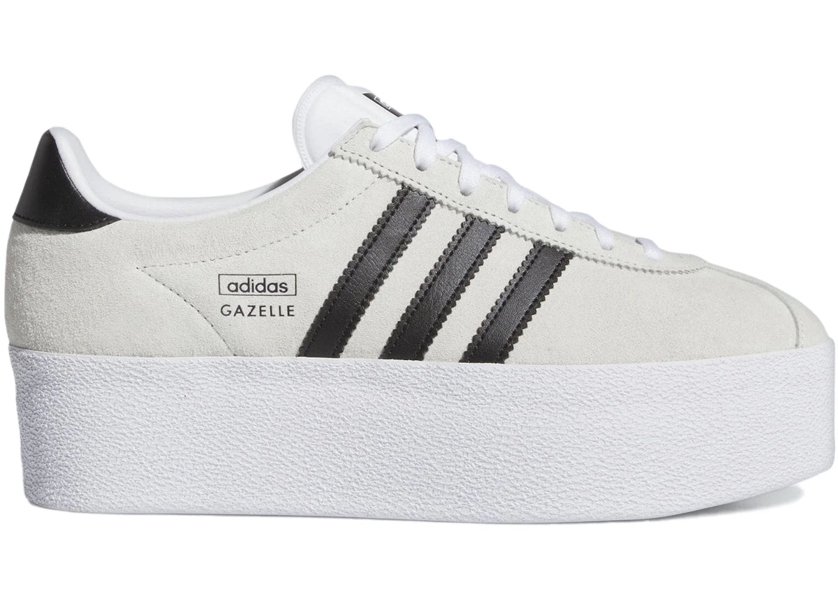 adidas Gazelle Up Weiß Schwarz (Damen) - vue 360