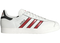 adidas Gazelle Weiß Scharlachrot Schwarz