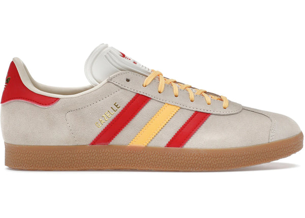 adidas Gazelle White Spark Scarlet (Women's) sneakers - authentic adidas shoes