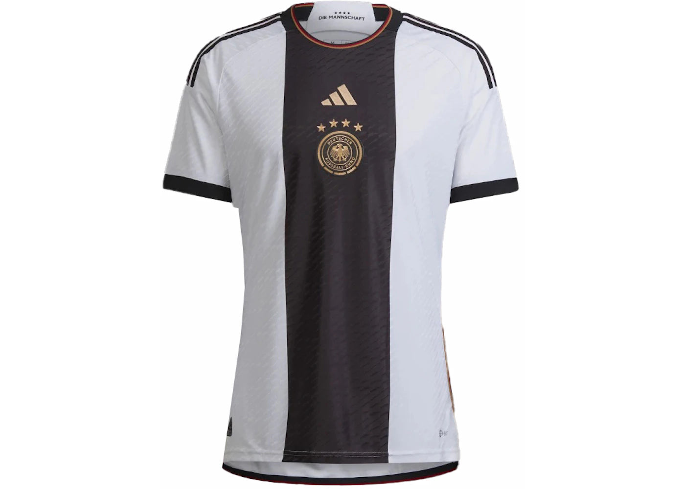adidas Germany 2022 Authentic Home Jersey White - vue secondaire A