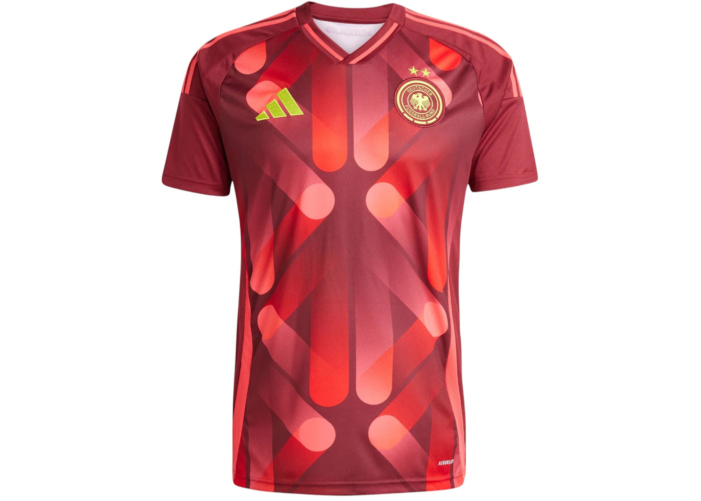 adidas Germany 25 (Women'S Team) Away Jersey Team Coll Burgundy 2 - vue 360