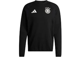 adidas Germany Tiro Travel Crew Sweatshirt Black - vue 360