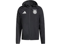 adidas Germany Tiro Travel Full Zip Windbreaker Black