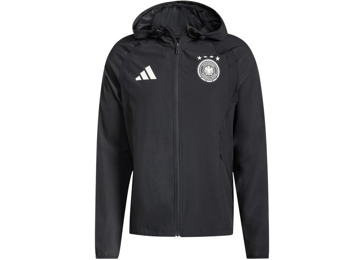 adidas Germany Tiro Travel Full Zip Windbreaker Black - vue secondaire A