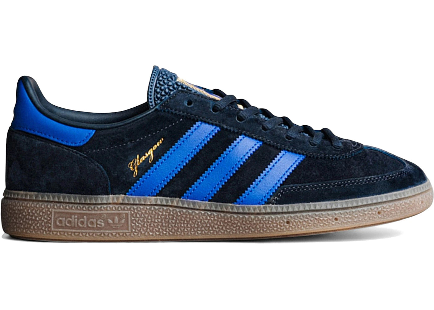 adidas Glasgow size? Exclusive 90's City Series Black Blue - vue 360