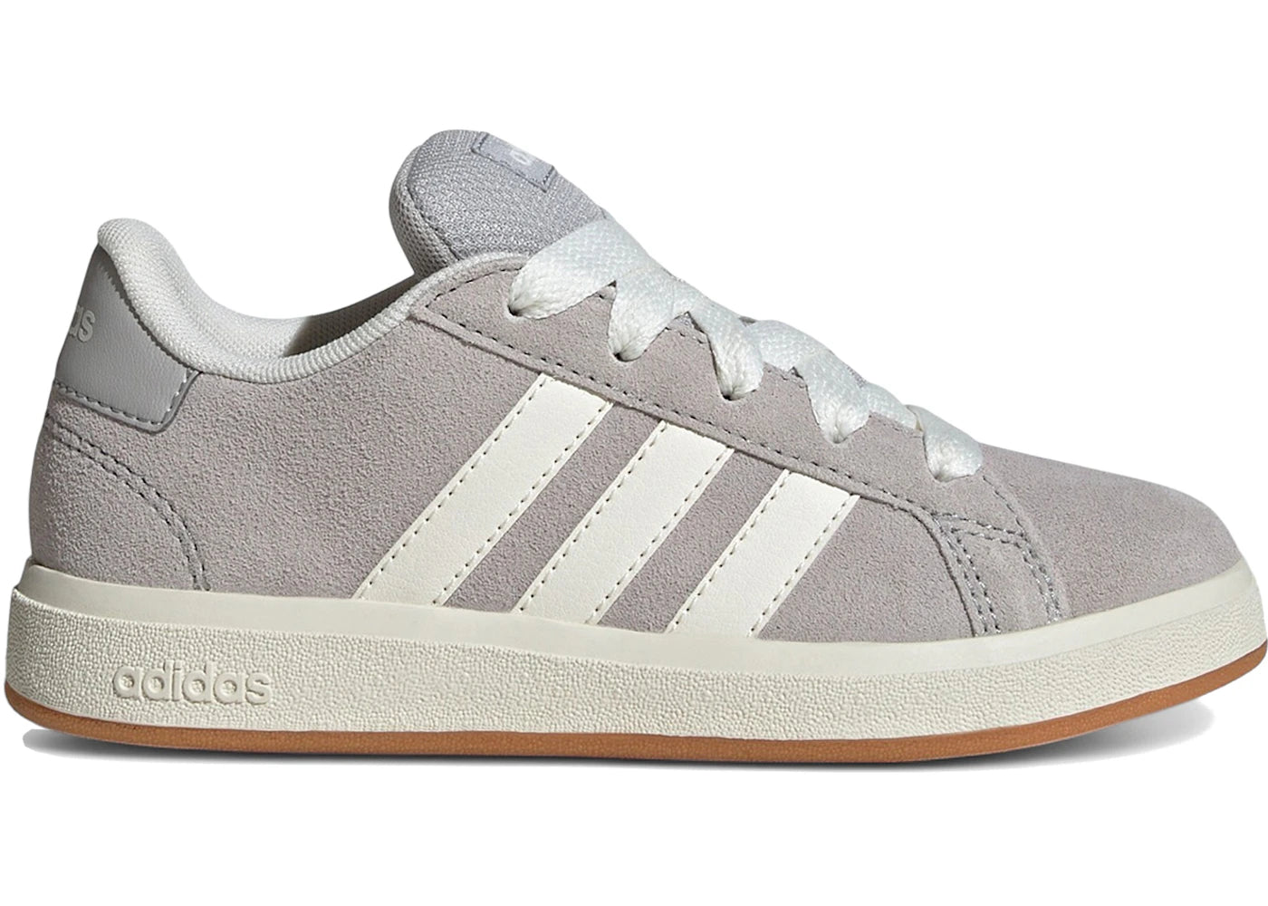 adidas Grand Court 00s Grey Two Off White Gum (GS) - vue 360