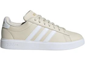 adidas Grand Court 2.0 Alumina Cloud White Gold Metallic (Women's)