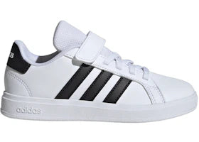 adidas Grand Court 2.0 Cloud White Core Black (PS) - vue 360