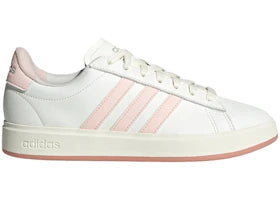 adidas Grand Court 2.0 Core White Wonder Quartz Linen Green Met. (Women's) - vue 360