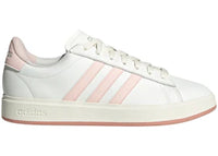 adidas Grand Court 2.0 Core White Wonder Quartz Linen Green Met. (Women's)