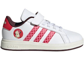 adidas Grand Court 2.0 Disney Minnie Mouse Cloud White Pink Fusion Pure Ruby (PS) - vue 360