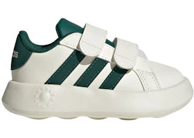 adidas Grand Court 2.0 Off White Collegiate Green Core Black (TD) - authentic adidas sneakers