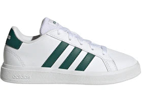 adidas Grand Court Cloud White Collegiate Green (GS) - authentic adidas sneakers