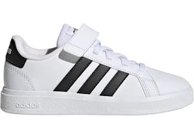 adidas Grand Court Cloud White Core Black (GS) - vue 360