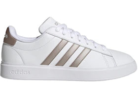 adidas Grand Court Cloud White Platinum Metallic (Women's) - vue 360