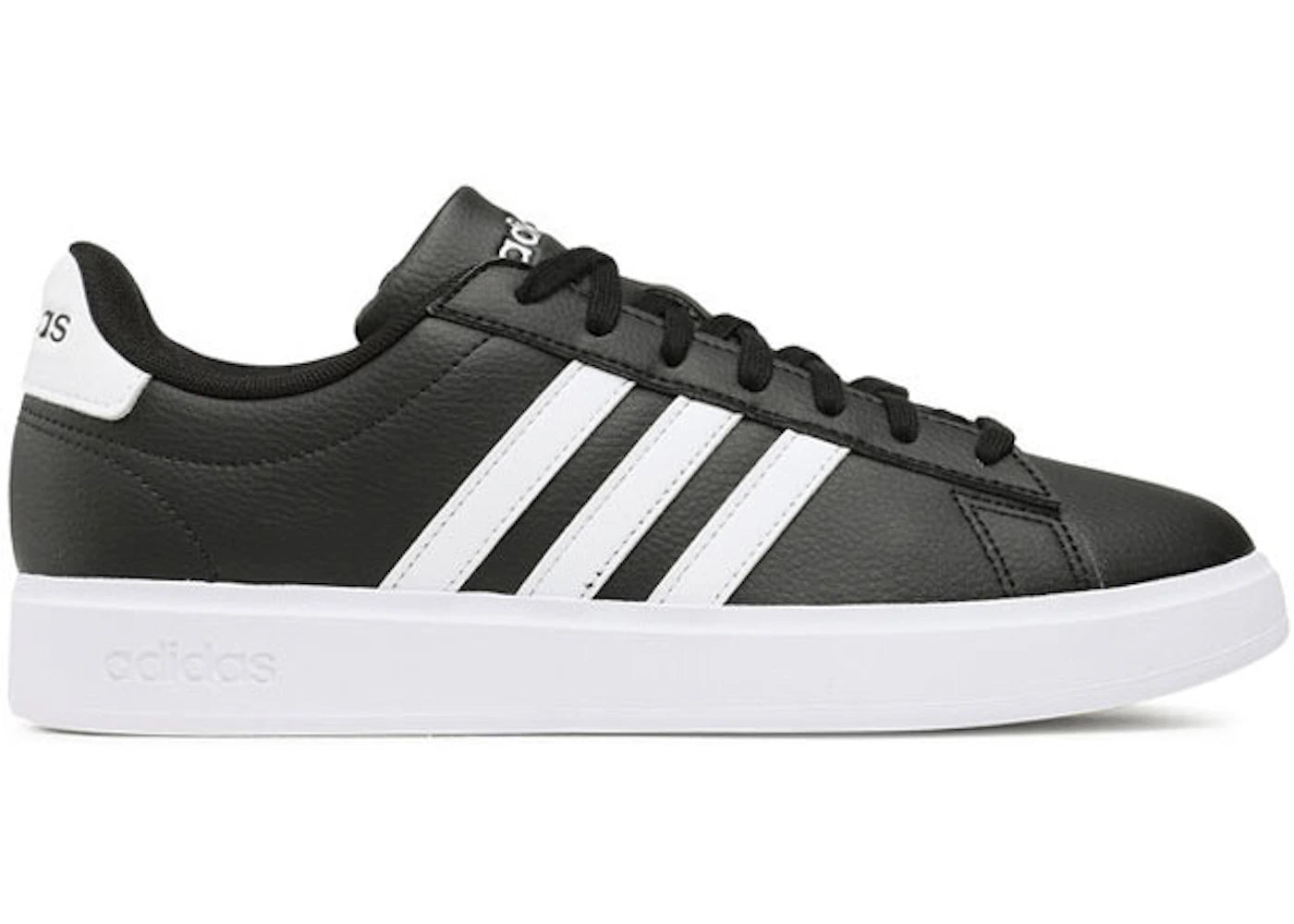 adidas Grand Court Core Black Cloud White - vue 360
