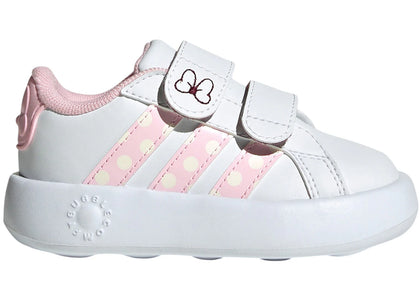 adidas Grand Court Disney Minnie Mouse Cloud White Clear Pink Chalk White (TD) - sneakers view 2