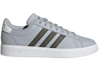 adidas Grand Court Halo Silver Shadow Olive Cloud White