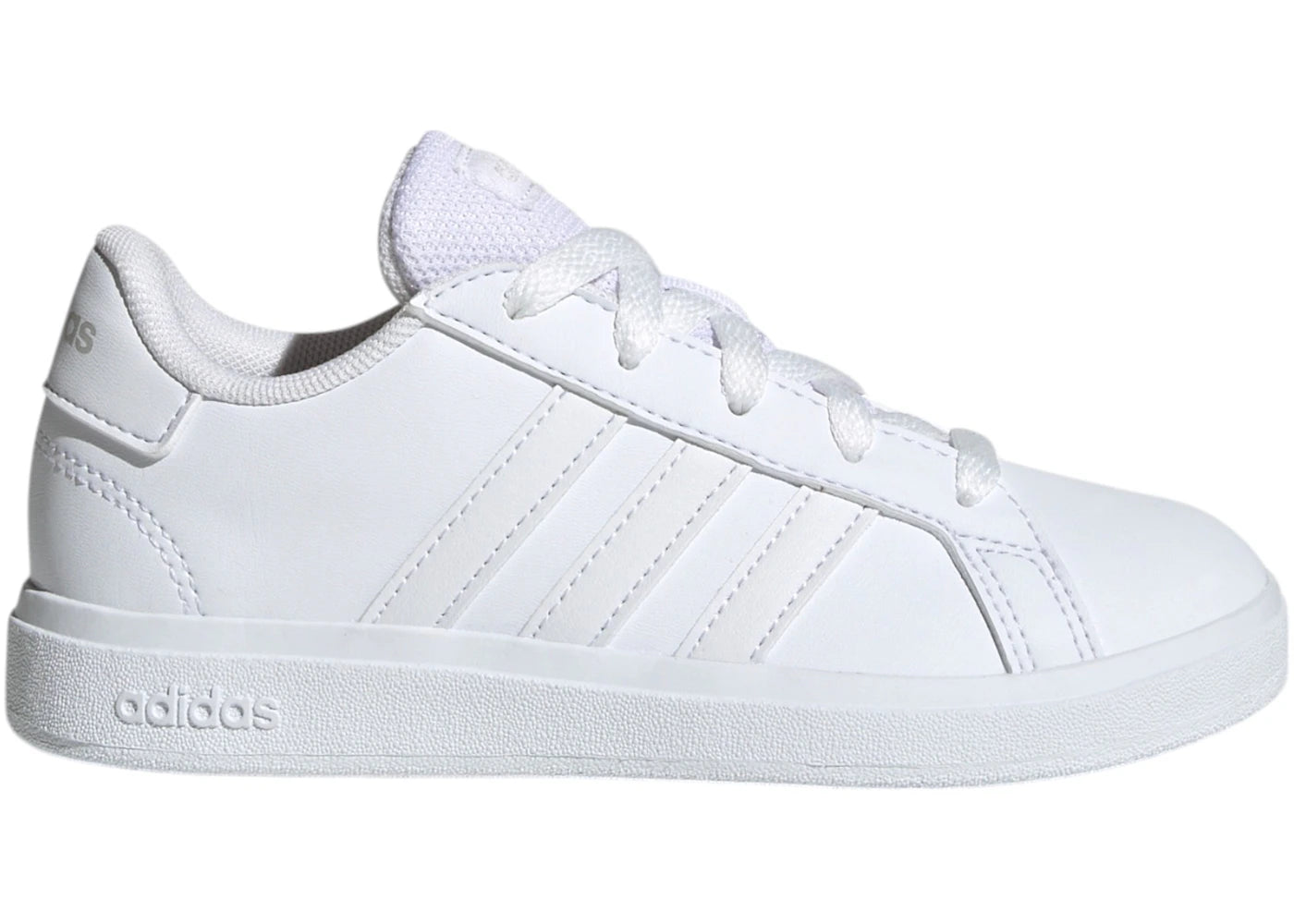 adidas Grand Court Lifestyle Cloud White Grey (GS) - vue 360