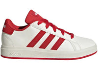 adidas Grand Court Lifestyle Off White Collegiate Red Core Black (GS)
