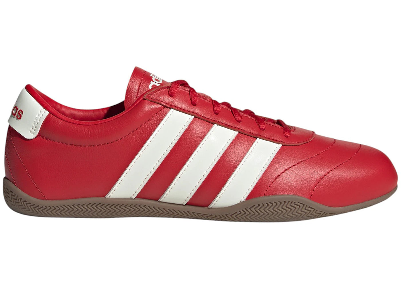 adidas Grand Court Lo Better Scarlet Off White Gum (Women's) - vue 360