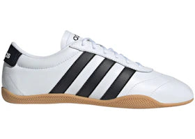 adidas Grand Court Lo Cloud White Core Black Gum (Women's) - authentic adidas sneakers