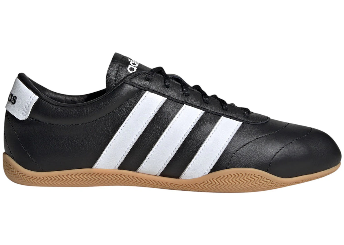 adidas Grand Court Lo Core Black Cloud White Gum (Women's) - vue 360