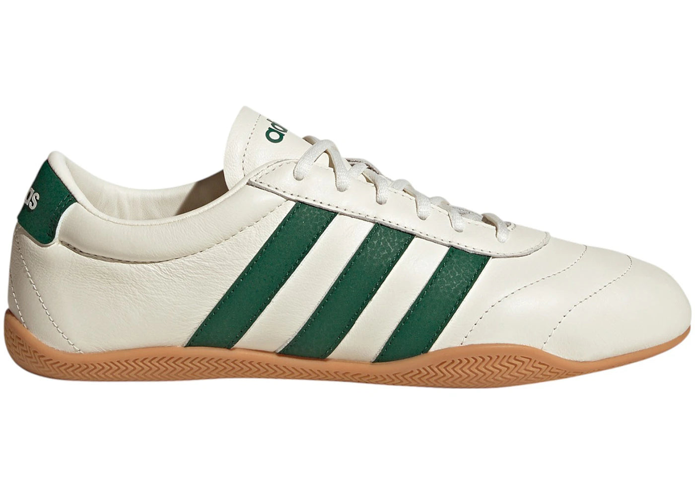 adidas Grand Court Lo Off White Collegiate Green Gum (Women's) - vue secondaire A