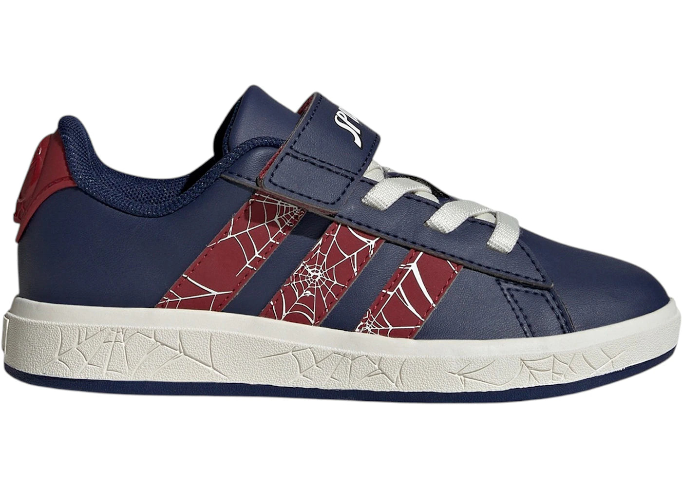 adidas Grand Court Marvel Spider-Man Dark Blue (GS) - vue 360