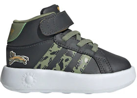adidas Grand Court Mid Lion King Disney Carbon Tent Green Semi Spark (TD)