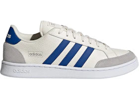 adidas Grand Court SE Chalk White Royal Blue Grey Two