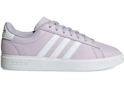 adidas Grand Court Silver Dawn Cloud White Gold Metallic (Women's)