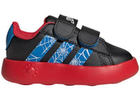 adidas Grand Court Spider-Man Core Black Bright Blue Pure Ruby (TD)
