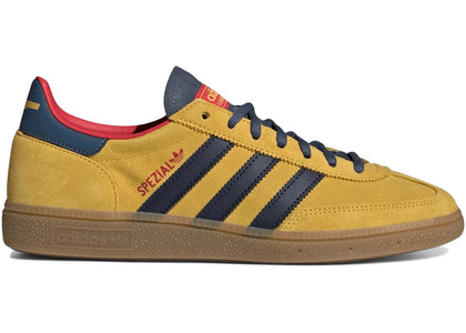adidas Handball Spezial Arsenal F.C. Hazy Yellow Collegiate Navy - authentic adidas sneakers