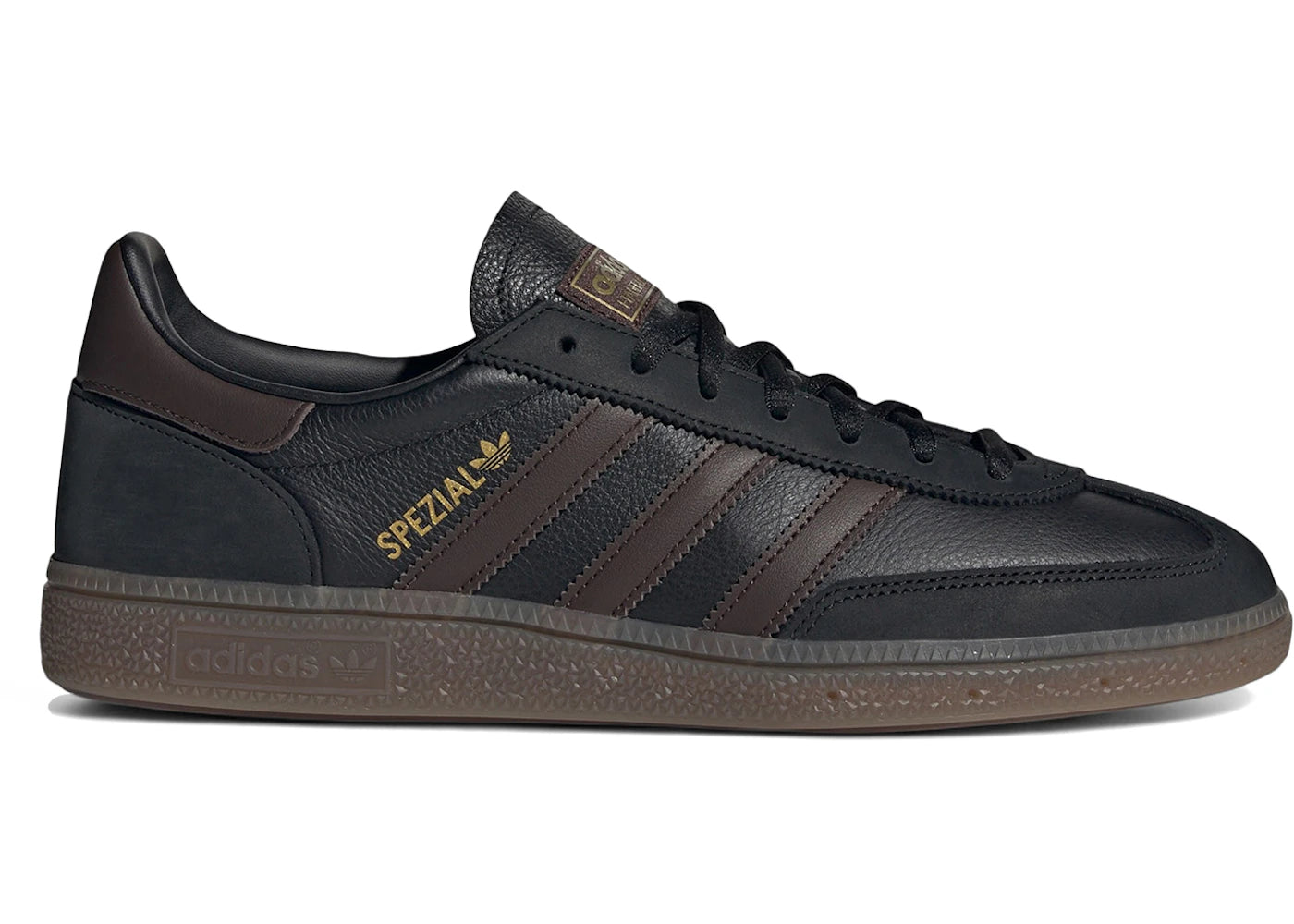 adidas Handball Spezial Black Dark Brown Gum - vue 360