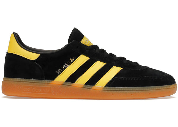 adidas Handball Spezial Black Yellow sneakers - authentic adidas shoes