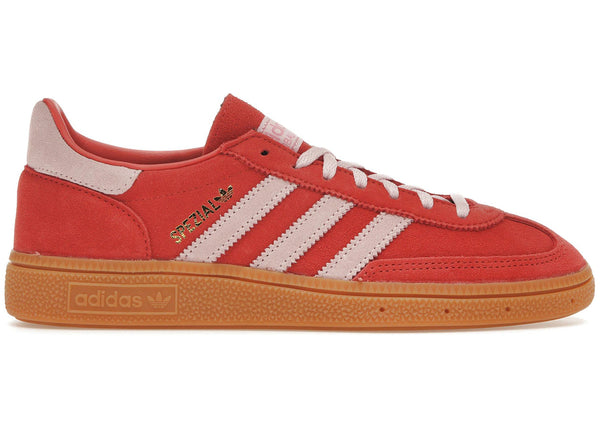 adidas Handball Spezial Bright Red Clear Pink (Women's) sneakers - authentic adidas shoes