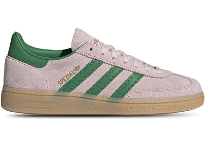 adidas Handball Spezial Clear Pink Green Gold (Women's) - authentic adidas sneakers