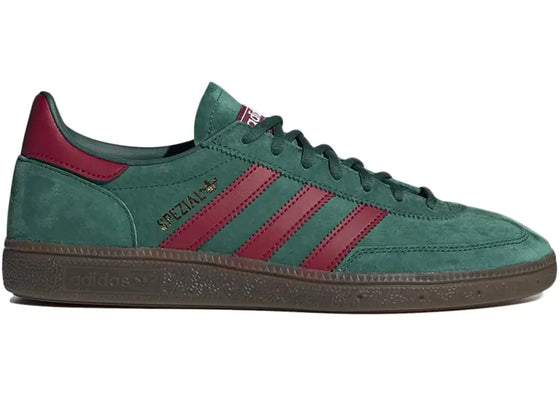 adidas Handball Spezial Collegiate Green Burgundy sneakers - authentic adidas shoes