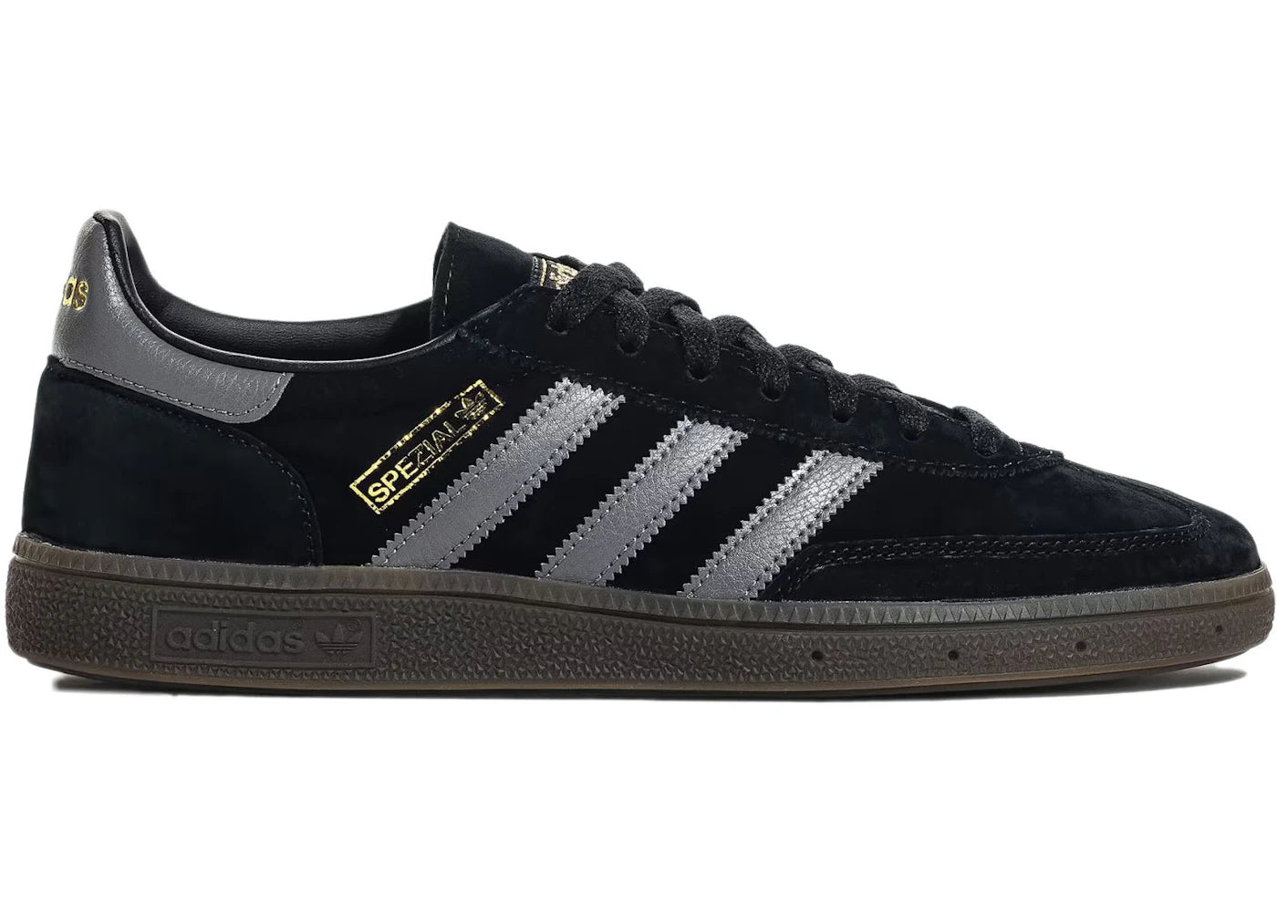 adidas Handball Spezial Core Black Grey Four Gum - vue 360