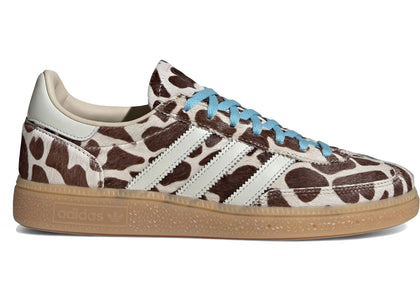 adidas Handball Spezial Cow Print Crystal Linen (Women's) - authentic adidas sneakers