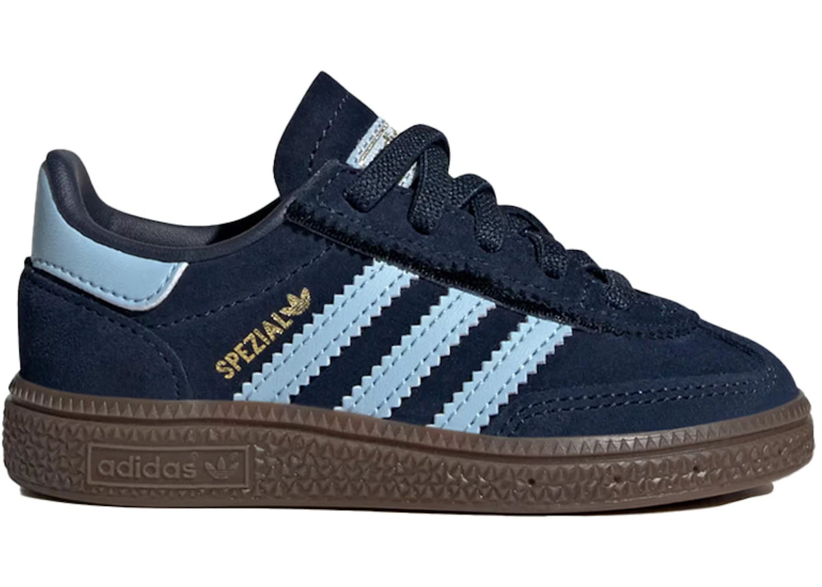adidas Handball Spezial Elastic Collegiate Navy Clear Sky (TD) - vue 360