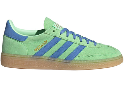 adidas Handball Spezial Lime Burst Blue Fusion Gum (Women's) - authentic adidas sneakers