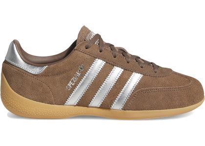 adidas Handball Spezial Lo Pro Earth Strata Silver (Women's) - authentic adidas sneakers