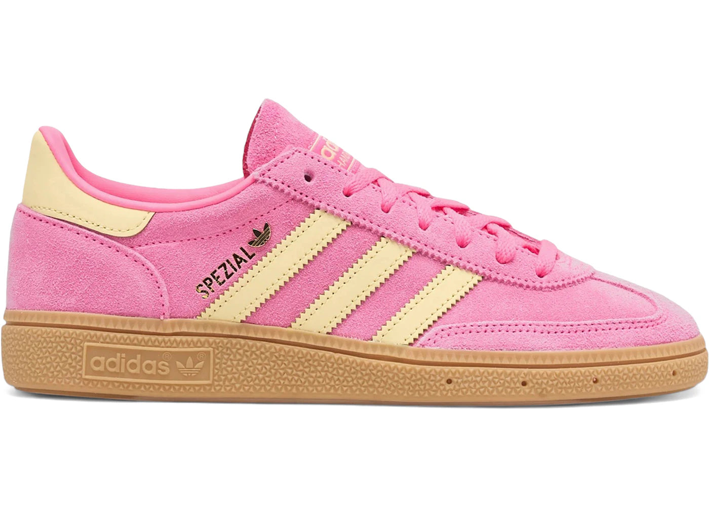 adidas Handball Spezial Lucid Pink Almost Yellow Gold (Women's) - vue 360