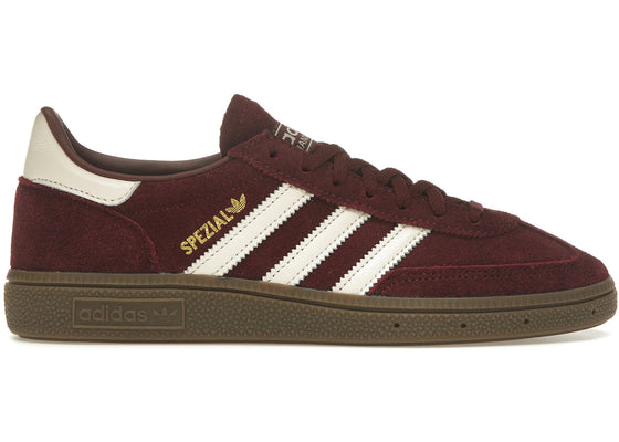 adidas Handball Spezial Maroon Off White Gum (Women's) sneakers - authentic adidas shoes