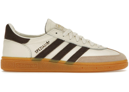 adidas Handball Spezial Off-White Dark Brown - authentic adidas sneakers