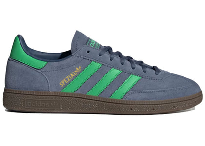 adidas Handball Spezial Preloved Ink Semi Screaming Green - authentic adidas sneakers